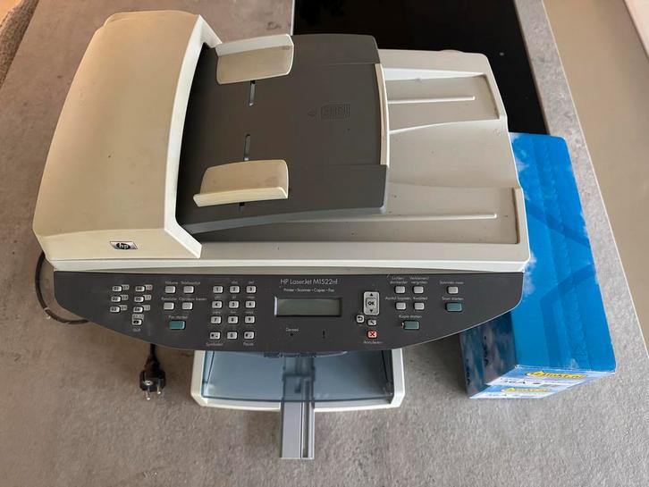Defecte HP Laserjet M1522nf met 2 nieuwe toners - TEAB, Computers en Software, Printers, Gebruikt, All-in-one, Laserprinter, Faxen
