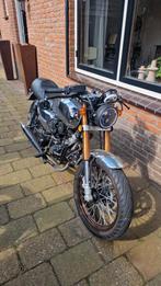 Agm caferacer/ Hanway Raw 50cc chrome Deluxe edition, Zo goed als nieuw, Agm, Ophalen