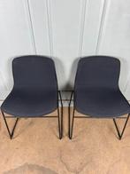 6 HAY About A Chair AAC09 gestoffeerde stapelbare stoelen, Huis en Inrichting, Stoelen, Metaal, Ophalen of Verzenden, Grijs, Vijf, Zes of meer stoelen