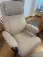 Relax fauteuil met hocker, Ophalen, Zo goed als nieuw, 75 tot 100 cm, 50 tot 75 cm