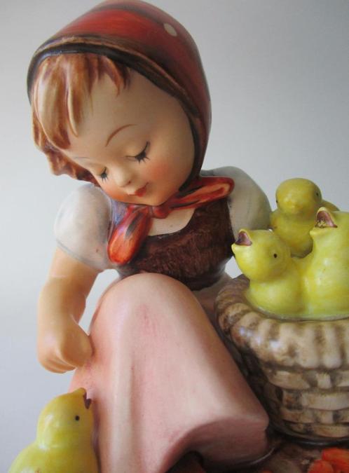 M I Humm.:57/l -Little Chicken Mother-Large 1957-1ste versie, Verzamelen, Beelden en Beeldjes, Zo goed als nieuw, Hummel, Verzenden