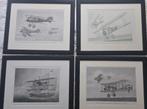 WWI potlood tekeningen (Prints niet de originele A1 tekening, Ophalen of Verzenden