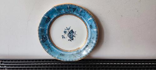 Petrus Regout antiek ontbijtbordje 'Vlinder', dm 20 cm, Antiek en Kunst, Antiek | Servies los, Ophalen of Verzenden