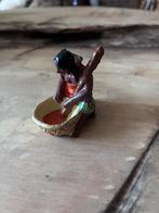 Elastolin indiaan met schaal en vijzel Wild West, Antiek en Kunst, Antiek | Speelgoed, Ophalen of Verzenden