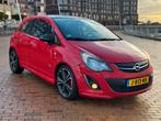 Opel Corsa 1.4 TURBO OPC Line 120pk 3D 2013 Rood, Voorwielaandrijving, Stof, Zwart, 4 cilinders