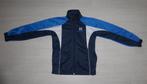 Trainingsjasje jongen blauw maat 152, Sport- of Zwemkleding, Ophalen of Verzenden, Zo goed als nieuw, Onbekend