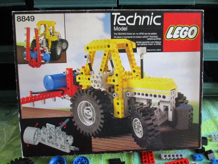 lego technic Set 8849 Tractor, Kinderen en Baby's, Speelgoed | Duplo en Lego, Gebruikt, Lego, Complete set, Ophalen of Verzenden