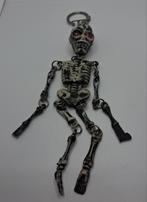 Vintage Skelet Sleutelhanger Halloween Griezel, Ophalen of Verzenden, Gebruikt