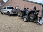 VL aanhangwagen kantelbare Afzinkbare Quad Motortrailer, Auto diversen, Aanhangers en Bagagewagens, Niet ingevuld, Nieuw, Niet ingevuld