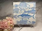 Knutsel servetten blauw wit verschillende vissen HM354, Ophalen of Verzenden, Nieuw, Materiaal