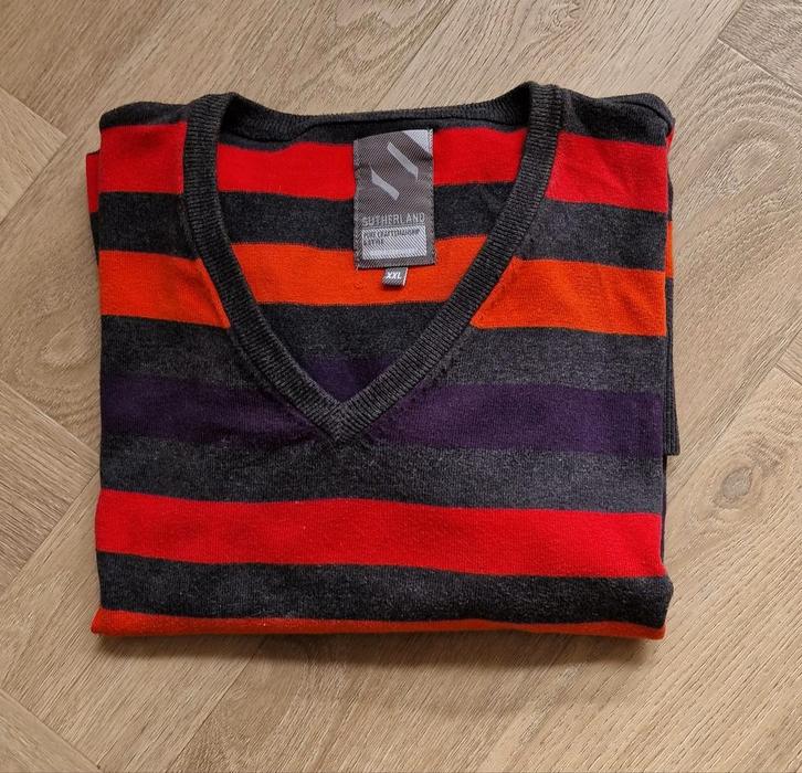 Gave katoenen zomertrui Sutherland. Valt als L ! 2x gedr., Kleding | Heren, Truien en Vesten, Nieuw, Maat 52/54 (L), Rood, Ophalen of Verzenden
