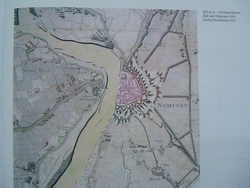 De Betuwe aangekaart. Een historische topografie., Boeken, Atlassen en Landkaarten, Zo goed als nieuw, Landkaart, Nederland, 1800 tot 2000