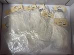 22 zakjes marabou large feathers white - vliegvissen, Lft, Overige typen, Nieuw, Ophalen of Verzenden