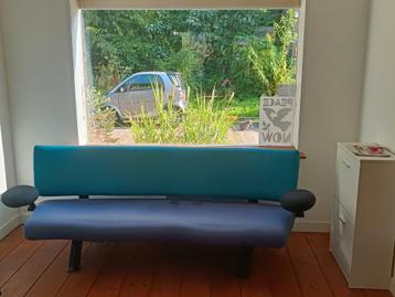 Design bank blauw - turquoise beschikbaar voor biedingen