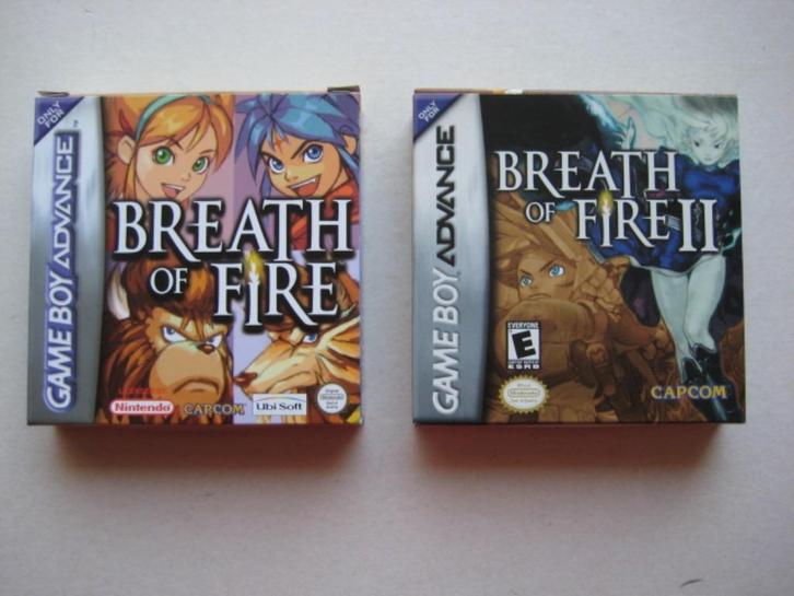 Breath of Fire Nintendo Gameboy Game Boy Advance, Spelcomputers en Games, Games | Nintendo Game Boy, Zo goed als nieuw, Role Playing Game (Rpg)