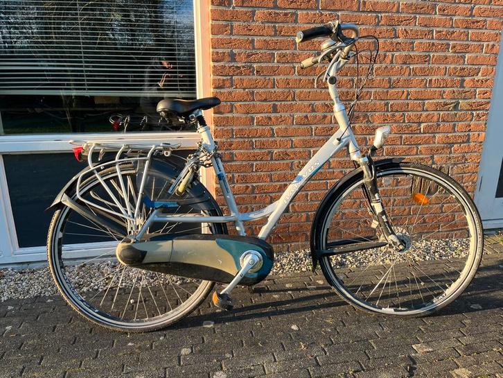 Batavus weekend 8 speed damesfiets, Fietsen en Brommers, Fietsen | Dames | Damesfietsen, Gebruikt, Batavus, Versnellingen, 50 tot 53 cm
