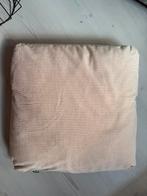 Ribstof roze kussen, Huis en Inrichting, Woonaccessoires | Kussens, Ophalen, Zo goed als nieuw, Roze, Vierkant