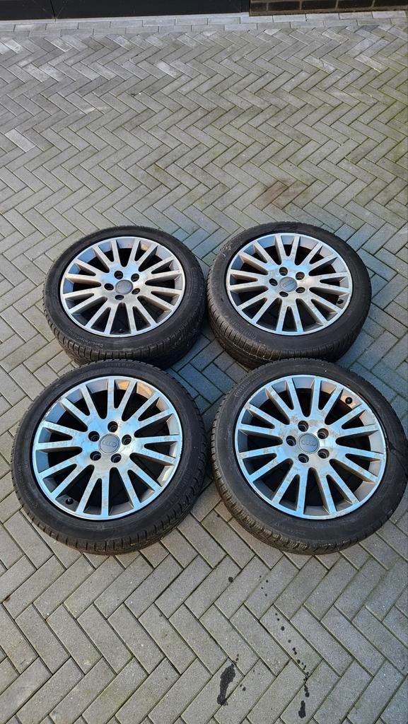 Audi Velgen 17 inch - Set, Ophalen of Verzenden, Gebruikt