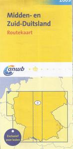 Pl22 anwb plattegrond midden en zuid duitsland 2009  -, Boeken, Atlassen en Landkaarten, Ophalen of Verzenden, Gelezen, Duitsland