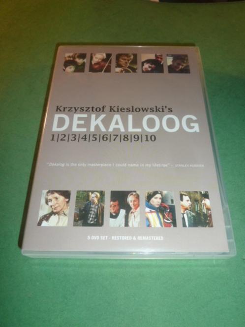 Dekaloog  Krzysztof Kieslowski  5 dvd-box, Cd's en Dvd's, Dvd's | Filmhuis, Zo goed als nieuw, Overige gebieden, Boxset, Alle leeftijden