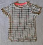 Hema t-shirtje mt 74 met roze hartjes, Meisje, Ophalen of Verzenden, Zo goed als nieuw, Hema