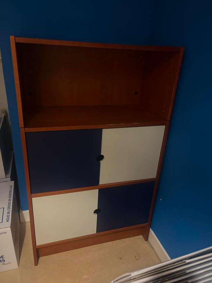 Robuuste Stapelbare Kantoorkast - 3 Delen, Huis en Inrichting, Kasten | Boekenkasten, Gebruikt, 50 tot 100 cm, 100 tot 150 cm