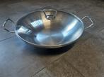 FISSLER kunming wok met deksel  36cm, Huis en Inrichting, Keuken | Potten en Pannen, Ophalen, Wok