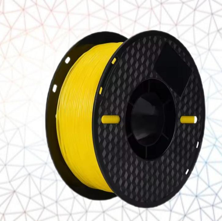 Kingroon 3D filament GEEL TPU 95A 1,75mm rol a 1 kilo., Computers en Software, 3D-printerbenodigheden, Nieuw, Ophalen of Verzenden