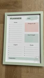 Planner whiteboard, Ophalen of Verzenden, Nieuw