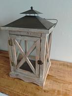 Grote Houten lantaarn 53 hoog, Ophalen of Verzenden, Hout, 50 tot 75 cm