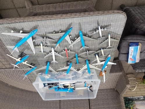 KLM modelvliegtuigen, Verzamelen, Luchtvaart en Vliegtuigspotten, Gebruikt, Schaalmodel, Ophalen of Verzenden