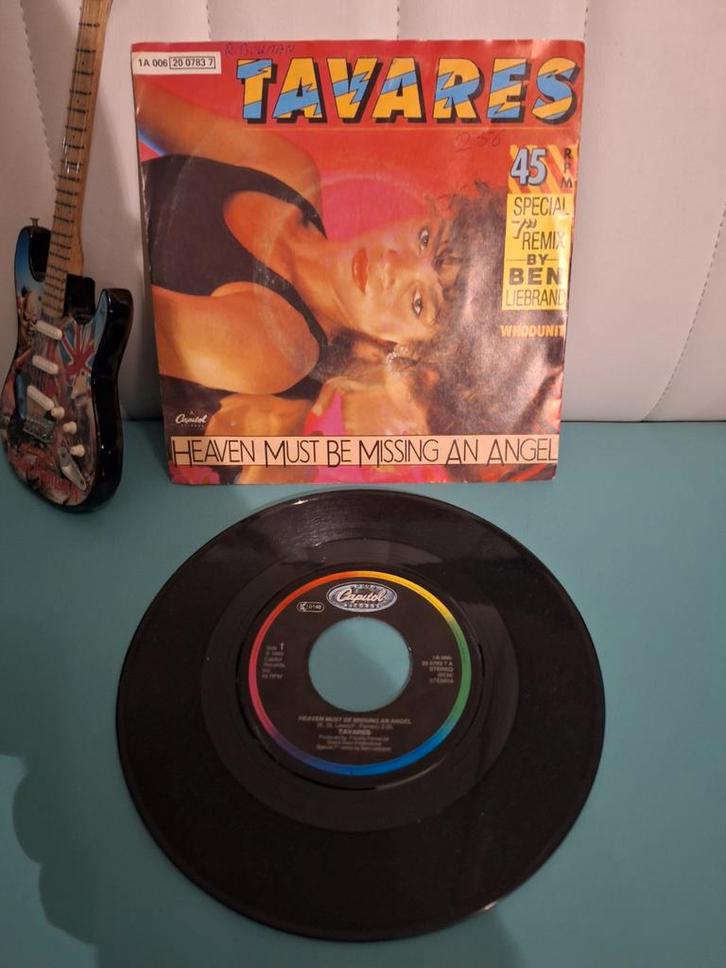 Tavares - Heaven Must Be Missing An Angel 1985, Cd's en Dvd's, Vinyl | Pop, Zo goed als nieuw, 1980 tot 2000, 12 inch, Ophalen of Verzenden