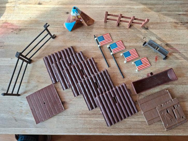 Playmobil Western Fort onderdelen – vintage jaren ’70/’80, Kinderen en Baby's, Speelgoed | Playmobil, Gebruikt, Ophalen of Verzenden