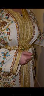Kaftan bruiloft, Overige typen, Beige, Maat 46/48 (XL) of groter, Ophalen of Verzenden