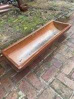 Keramieken buizen (4x) en voedertrog, Tuin en Terras, Bloembakken en Plantenbakken, Ophalen, Overige materialen, Gebruikt, 60 cm of meer