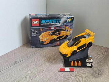 LEGO Speed Ch. 75909, McLaren P1 / op standaard.  TOPPER beschikbaar voor biedingen