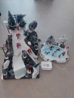 Skibaan en ijsbaan voor kerstdorp, Ophalen