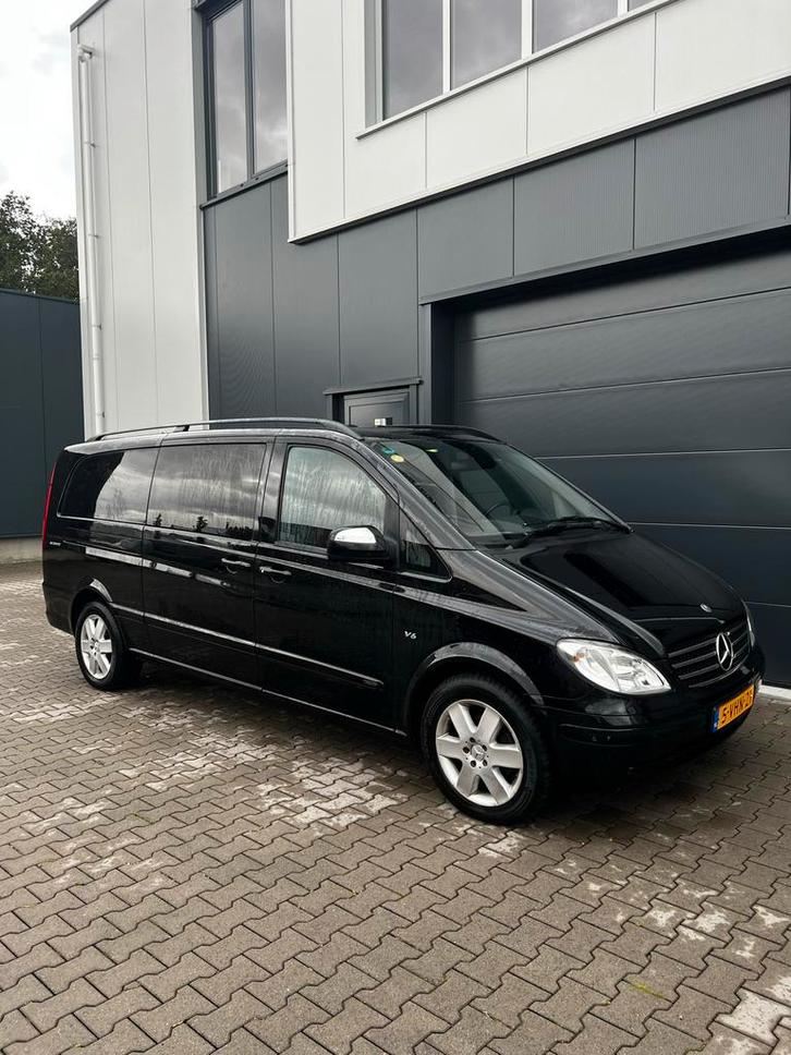 Mercedes-Benz Viano 2010 XXL V6 zeer netjes grijs kenteken, Auto's, Bestelauto's, Bedrijf, ABS, Airbags, Airconditioning, Android Auto