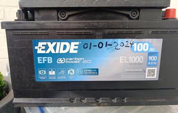 Exide Accu EFB EL1000 100 Ah - Nieuwstaat  beschikbaar voor biedingen