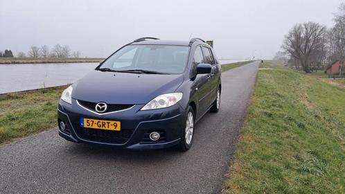 Mazda 5 2.0 Citd 81KW 7p Business|Airco|Trekhaak|LM16|Blauw, Auto's, Mazda, Particulier, ABS, Airbags, Airconditioning, Boordcomputer