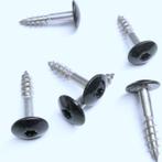 50-100 st Trespa houtschroeven RVS ZWART 4,8 X38, Verzenden, Nieuw, 250 cm of meer, Balken