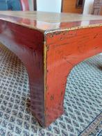 Salontafel, Opiumtafel, Ophalen, 100 tot 150 cm, Teakhout, 50 tot 100 cm