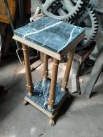 antieke sokkel marmer, Antiek en Kunst, Ophalen
