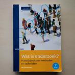 Nel Verhoeven - Wat is onderzoek?, Ophalen of Verzenden, Zo goed als nieuw, Nel Verhoeven