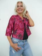 *Abfab Vintage 100% Zijde Vera Mont Jasje 38*, Maat 38/40 (M), Ophalen of Verzenden, Zo goed als nieuw, Jasje