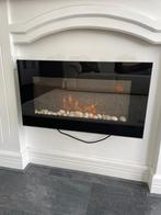 Sfeerhaard met electrische kachel, Huis en Inrichting, Haarden, Ophalen, Zo goed als nieuw, Vrijstaande haard, Elektrische haard