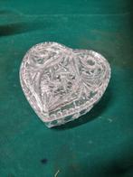 bakje kristal vorm hart zwaar vintage, Ophalen of Verzenden, 'T Olde Gre-j, Info@toldegrej.nl, Endepoelstraat 20f Didam