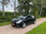 Opel Corsa 2007 Zwart, Voorwielaandrijving, Zwart, 4 cilinders, Leder en Stof