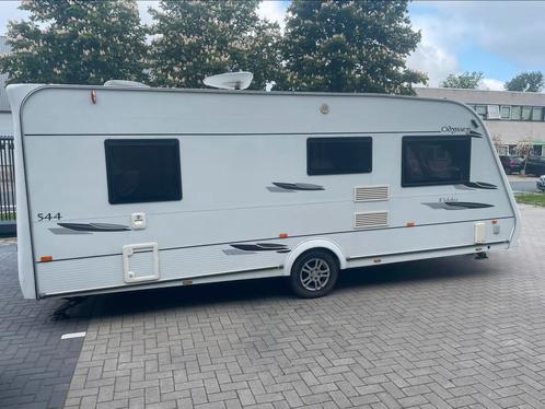 Elddis odyssey 544 bj 2008 erg mooi!! Voortent+cabine, Caravans en Kamperen, Caravans, Bedrijf, tot en met 4, 1000 - 1250 kg, Treinzit
