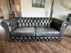 2x Chesterfield bank 2.5 zits, Ophalen, Gebruikt, Klassiek, Tweepersoons